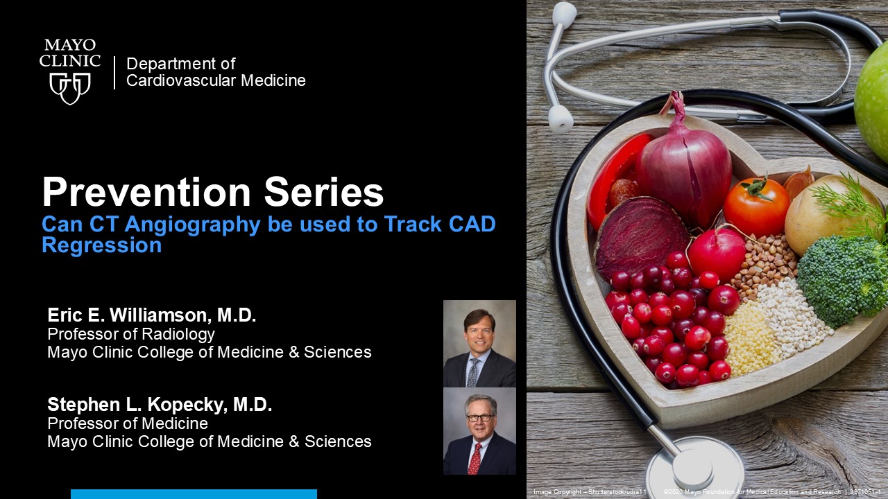 Can ct angiography be used to track cad regression