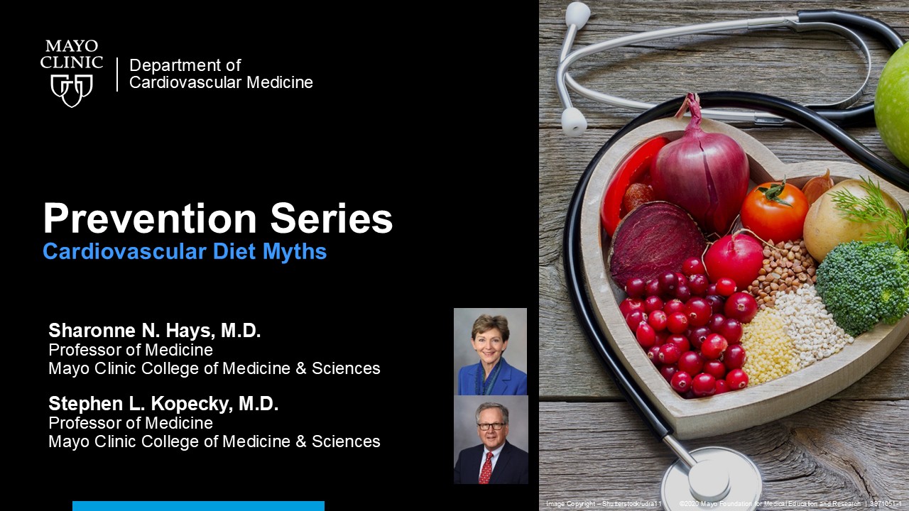 Cardiovascular diet myths