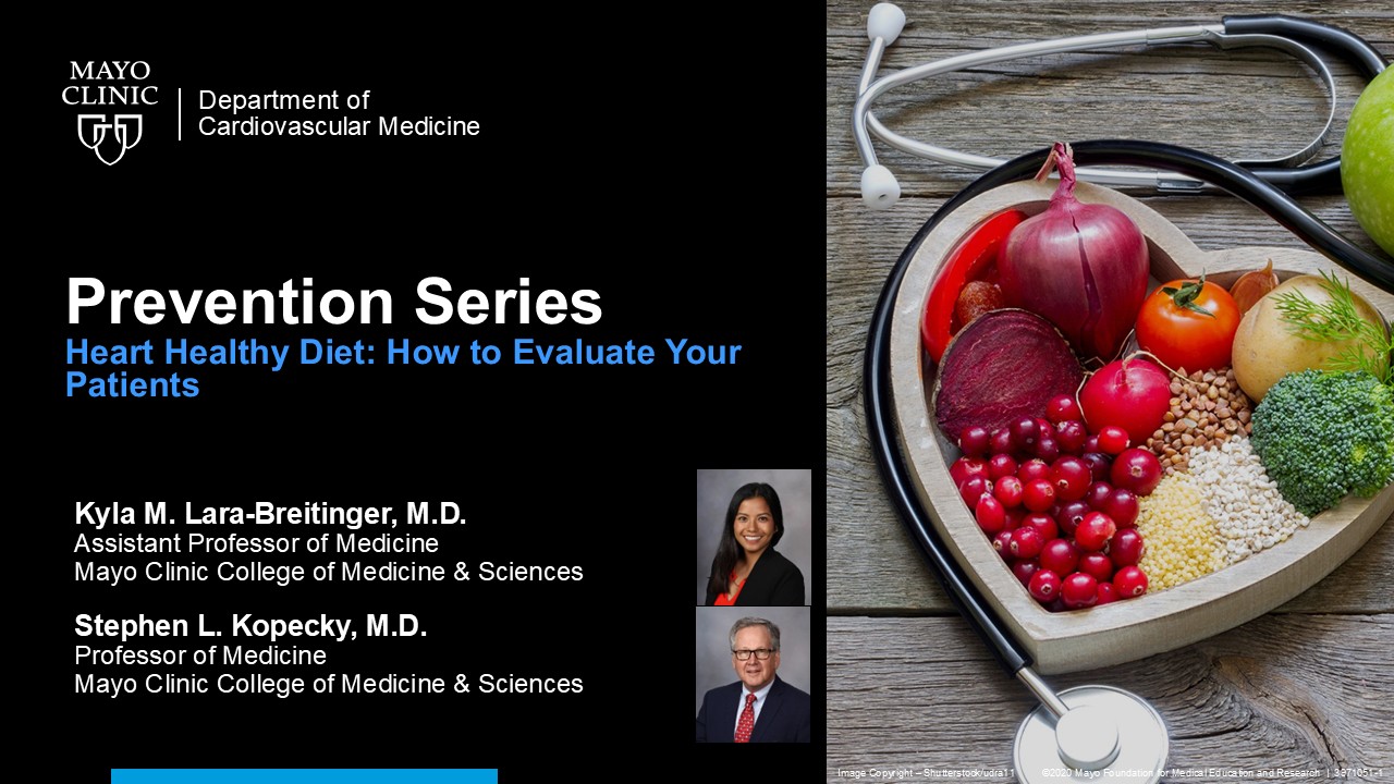 Heart healthy diet