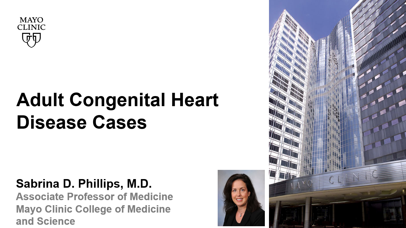 Phillips adult congenital heart disease cases