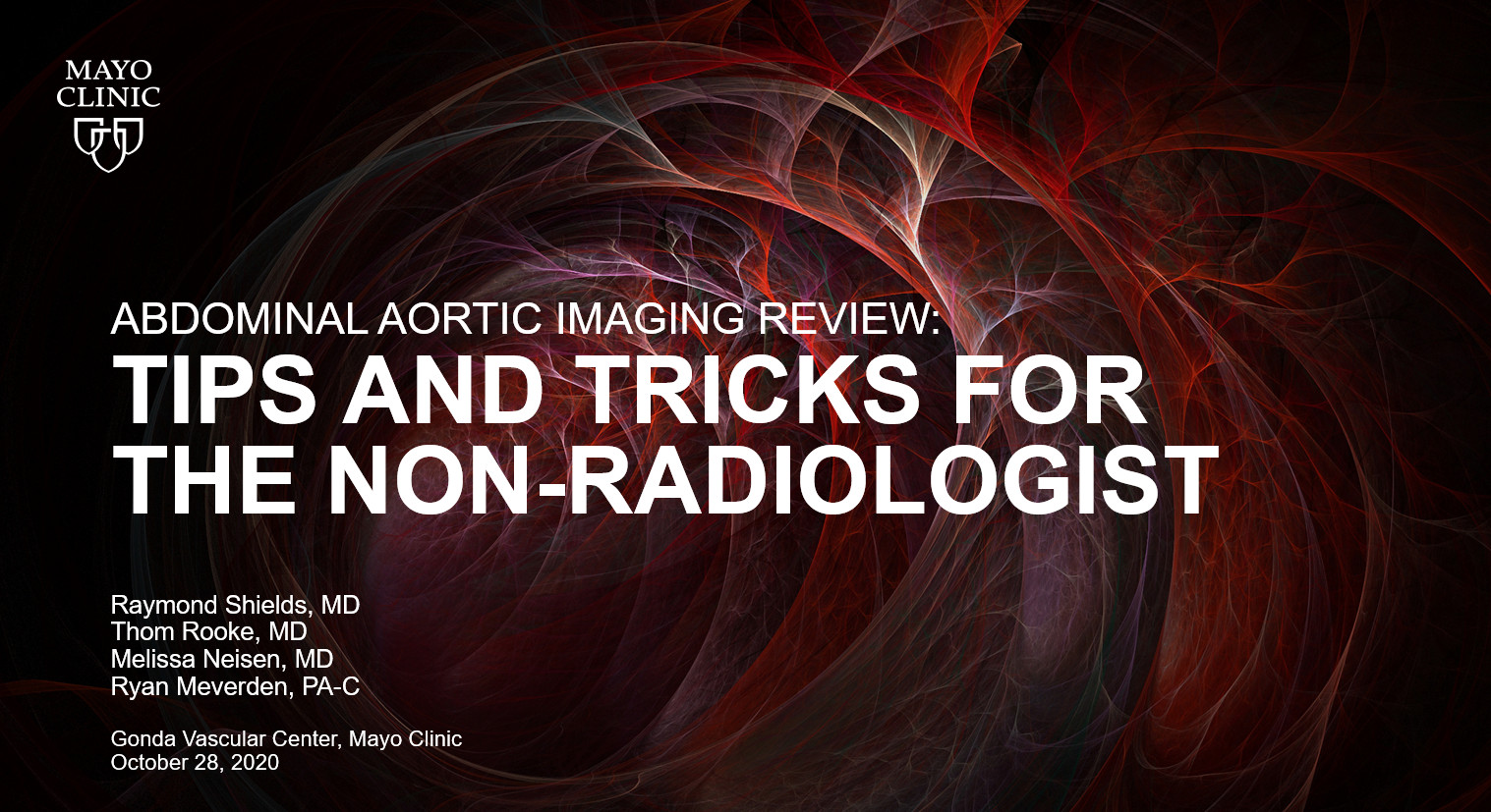 Preview image aortic imaging