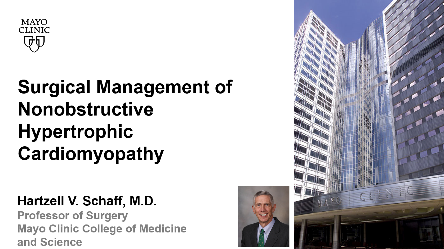 Schaff surgical management of nonobstructive hypertrophic cardiomyopathy