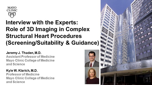 Thaden klarich role of 3d imaging in complex sh procedures