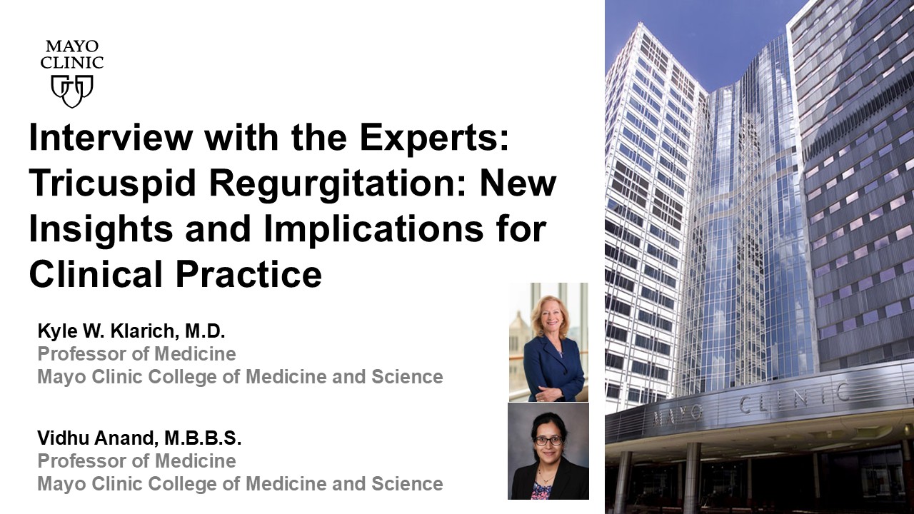 Tricuspid regurgitation